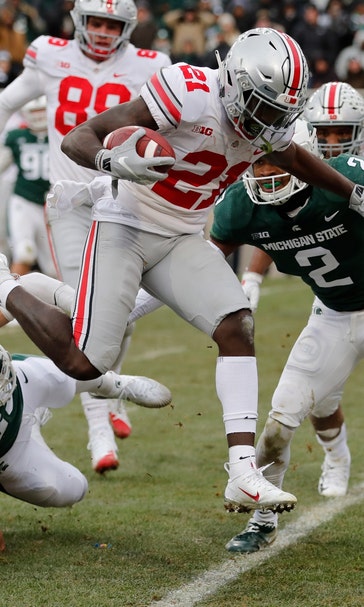 No. 8 Ohio State pins No. 24 Michigan State back, 26-6
